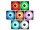 комплект вентилатори Fan Pack 2-in-1 2x140mm - RF140 - RGB
