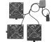 Notebook Cooler NotePal U3 17“-19“ Black/3Fan