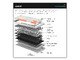 Professional Gaming Mechanical Keyboard N75 RGB Jelly Orange - Power Silver Switches [Linear]