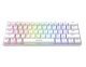 геймърска клавиатура Gaming Keyboard Mechanical - HERMES E3 RGB - White, 61 keys, 1000Hz