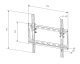 TV Mount - SF2 - Tilt 0°/10°, 26"-50", 30 kg - TV-SF2