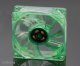 Fan 80mm Crystal Green 4 LEDs AK-170CG-4GNS