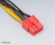 Cable Adaptor PCIe to PCIe2.0  6p->8p AK-CB052