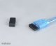 Cable SAS Blue UV  AK-CB059