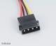 Cable Splitter Molex->2xSATA Power AK-CBPW01-30