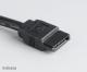 Cable SATA3 90° Black 50cm AK-CBSA01-05BK
