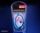 Cable SATA3 90° Blue UV 100cm AK-CBSA01-10BV