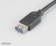 Cable USB3.0  A-male->fem. 1.5m AK-CBUB02-15BK