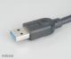 Cable USB 3.0 A-male->MicroB 1m AK-CBUB04-10BK