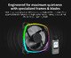 AX120 PWM, Fan 120mm, ARGB, Black