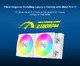 Hyper Flow ARGB 240, CPU Liquid Cooler, White
