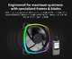 вентилатор RX120 PWM, REVERSE Fan, 120mm, ARGB, Black
