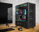 SKY TWO GX, Mid-tower Case, TG, 3x140mm ARGB Fans, Black
