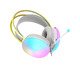 геймърски слушалки Gaming Headphones GH-511 - 50mm, RGB, White