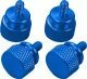 Thumbscrews, blue, 4 pcs.