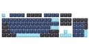 капачки за клавиатура Custom Keycap Set PBT, 104 keys, Dark Blue, Black, Cyan - MARVO-KP-01-BL