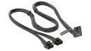 модулен кабел Modding Cable 600W Black 90 degree - PCIe 5.0 12VHPWR - SS-2x8P-90-12V-2x6-600-BK