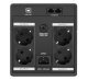 непрекъсваемо токозахранващо устройство UPS Line-Interactive 1000VA Home Series H/1000F/LED 650W