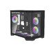 Case mATX - FT418 Black - 6 x 120 mm A-RGB fans included