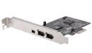 PCI-E card to Firewire 1394a (3+1) ports