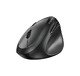 Vertical Mouse wireless Ergo 8350S - Silent, AI, Bluetooth, 2.4G, Dark Grey