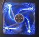 Fan 120mm Blue LED D12SL-124UB 1350rpm