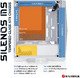 кутия Case ATX - SILENOS MS PRO WHITE - 2 x 200 mm ARGB Fans