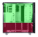 Full Tower PC-V2110B Noise Absorb/Black/Alu