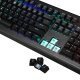геймърска механична клавиатура Gaming Mechanical keyboard  104 key - KG959G - RGB / PUBG keycaps