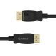 Кабел Cable - Display Port v1.2 DP M / M Black 4K 3m - XD-DTDP4-30-BK