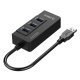 хъб USB3.0 HUB 4 port + LAN - HR01-U3