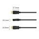 Кабел Cable - Display Port v1.2 DP M / M Black 4K 3m - XD-DTDP4-30-BK