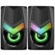 тонколони Gaming Speakers 2.0 6W Rainbow backlight - MARVO-SG-118