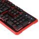 Gaming Keyboard K629G - 104 keys, sound-reactive lighting