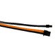 Custom Modding Cable Kit Black/Orange - ATX24P, EPS, PCI-e - BOR-001