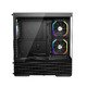 Case ATX - Crystal Vision CV7 Black - 5 x 120 mm included