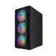 Case ATX - Firebase X5 RGB - 4 fans included