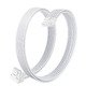 Custom Sleeved Modding Cable White - PCIe 5.0 12VHPWR M/M - FM2-B-WH