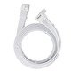 Custom Sleeved Modding Cable White - PCIe 5.0 12VHPWR M/M - FM2-B-WH