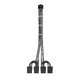 удължителен кабел Custom Sleeved Modding Cable Black - 4 x PCIe 8-pin to 12VHPWR - FM4-B-BK