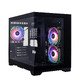 кутия Case mATX - MV6-TP Black - 3 fans included
