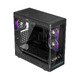 Case ATX - PB8 Black - 3 x 120 mm A-RGB fans included, USB-C