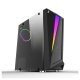Gaming Case ATX - R5 RGB Black - 3 Fans included