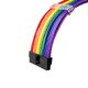 Custom Modding Cable Kit Rainbow - ATX24P, EPS, PCI-e - RB-001