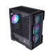 Case mATX - TRILOBITE T3 Mesh Black