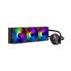 Water Cooling 360mm - Thunderstorm TS4 360 Black - Digital Display, aRGB