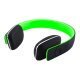 Безжични слушалки Headphones Bluetooth T2 green