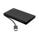 Storage - Case - 2.5 inch USB3.0 aluminium black - 2667U3-BK