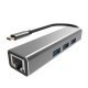 Docking USB Type-C to USB3.0 x 3 + LAN - DH311A