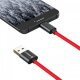 Cable - USB2.0 Type A to Type-C - 5A Fast Charging, Kevlar Braided, 1m - KAC-10-RD